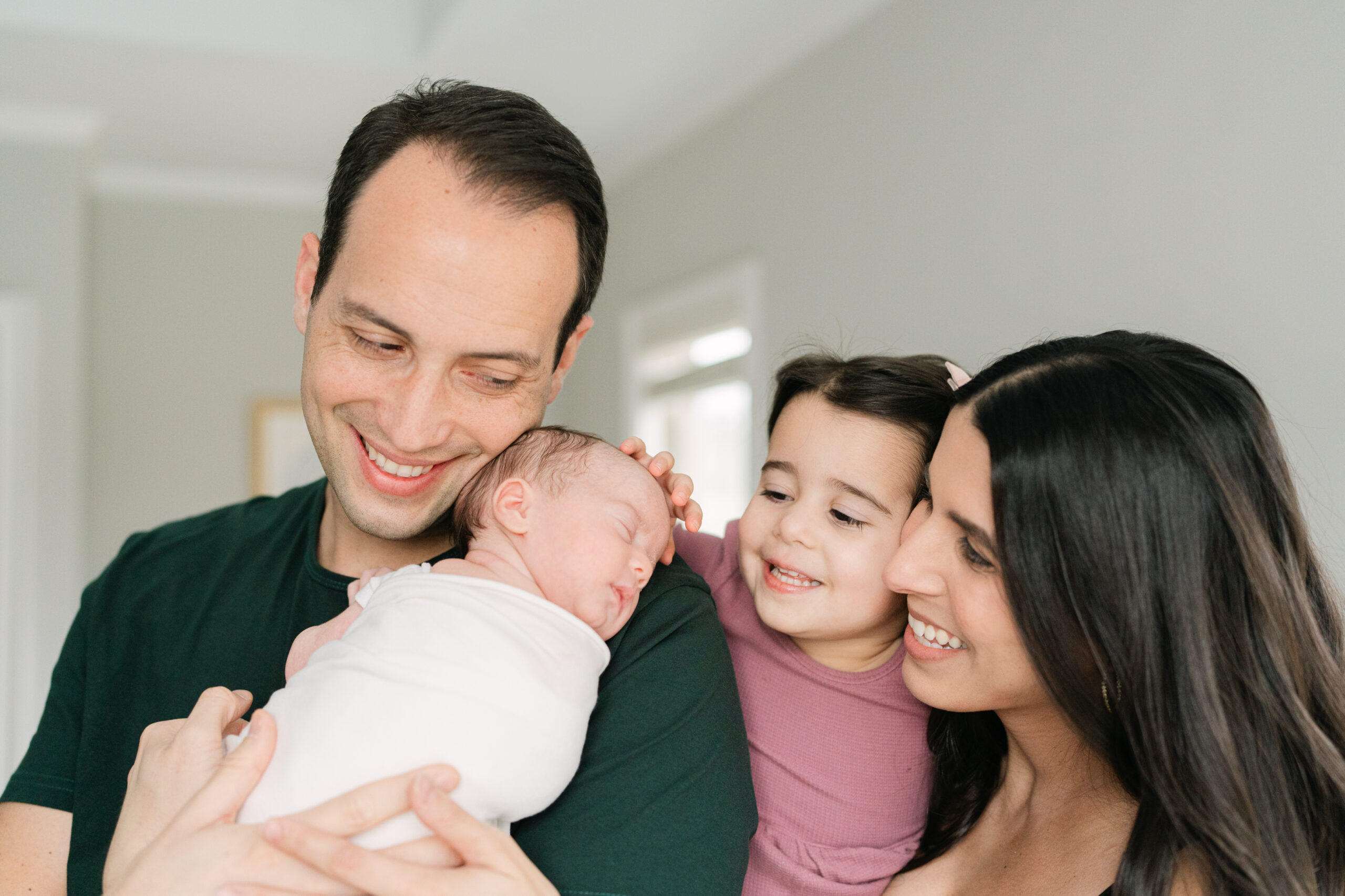 Newborn photos for a family who is part of the membership program