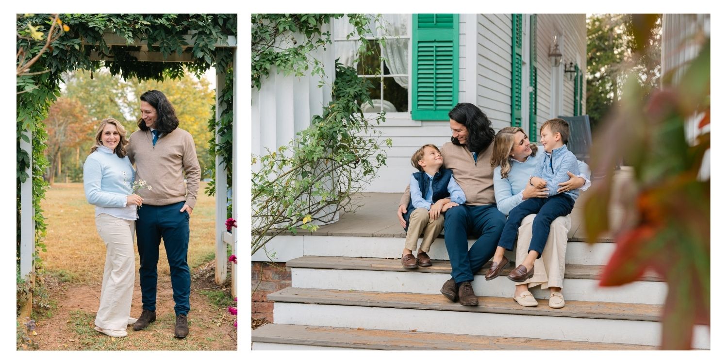 Fall photos at Barrington Hall Roswell